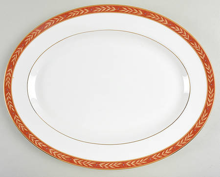 Augustus 15" Oval Serving Platter