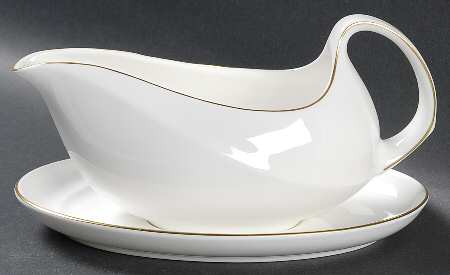 Aurora Gravy Boat & Underplate
