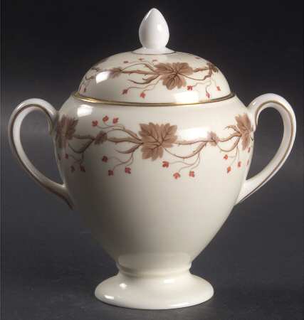 Autumn Sugar Bowl & Lid