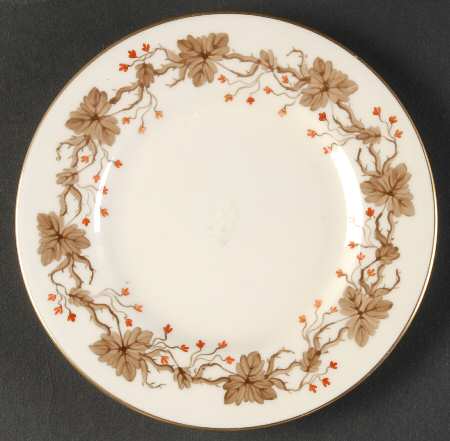Autumn Bread & Butter Plate