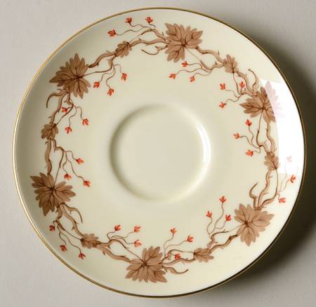 Autumn Saucer for Demitasse Cup