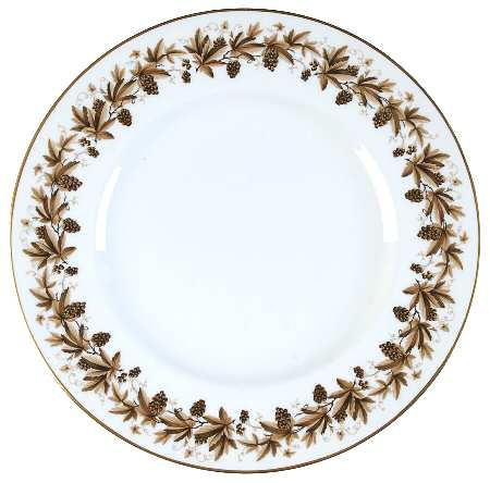 Autumn Vine (Gold Trim) Salad Plate