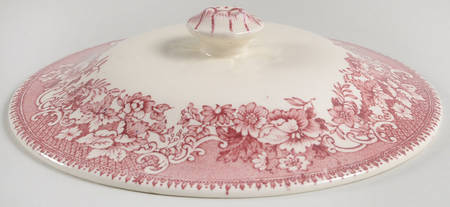 Avon Cottage Pink (Smooth) Lid for Round Vegetable