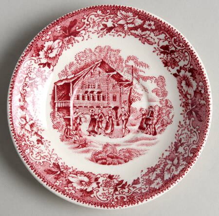 Avon Cottage Pink (Smooth) Saucer