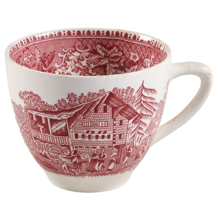 Avon Cottage Pink (Smooth) Flat Cup