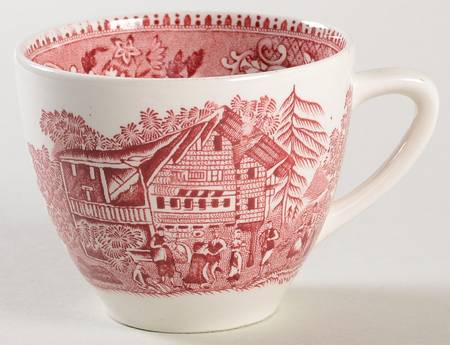 Avon Cottage Pink (Smooth) Flat Cup