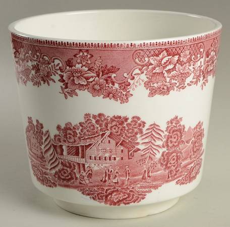Avon Cottage Pink (Smooth) 5" Flower Pot
