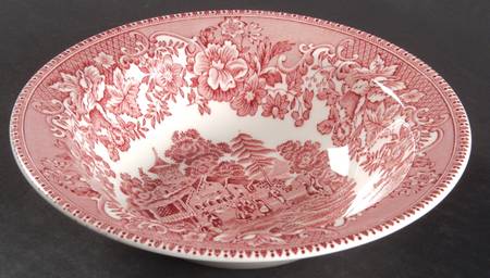 Avon Cottage Pink (Smooth) Rim Cereal Bowl