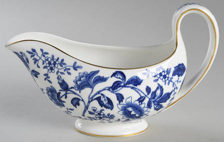 Avon Blue Gravy Boat