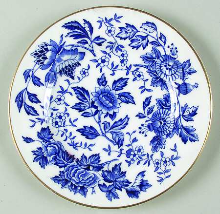 Avon Blue Bread & Butter Plate