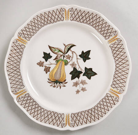 Avocado Yellow Luncheon Plate