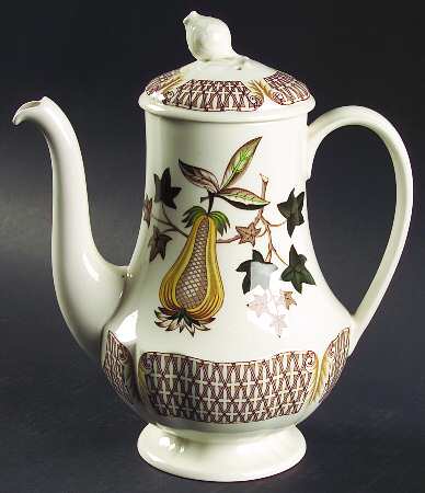 Avocado Yellow Coffee Pot & Lid