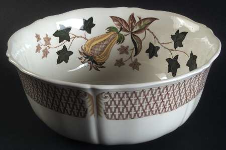 Avocado Yellow 9" Salad Serving Bowl