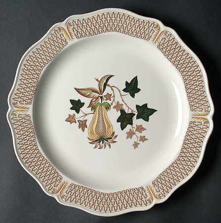 Avocado Yellow 12" Chop Plate (Round Platter)
