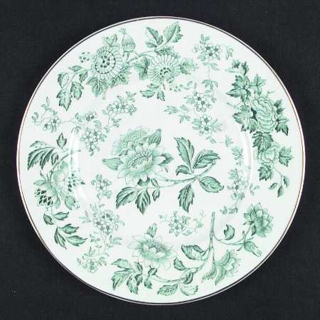 Avon Green Luncheon Plate