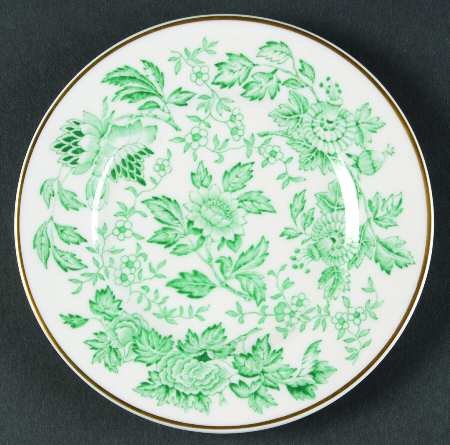 Avon Green Bread & Butter Plate by Wedgwood