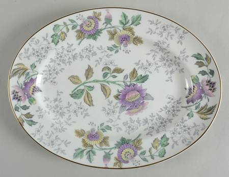 Avon Lavender 13" Oval Serving Platter
