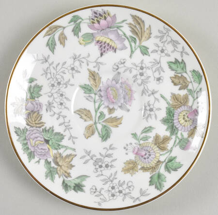 Avon Multicolor Saucer for Cream Soup Bowl