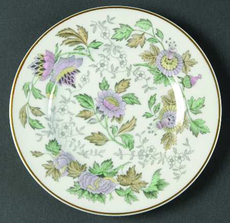 Avon Multicolor Bread & Butter Plate