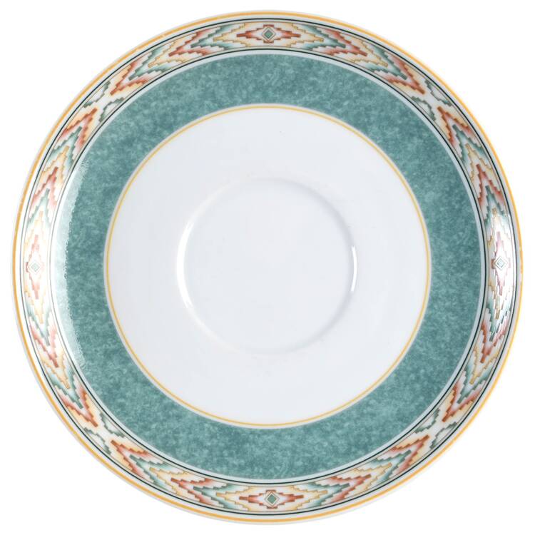 Aztec Saucer for Breakfast Cup