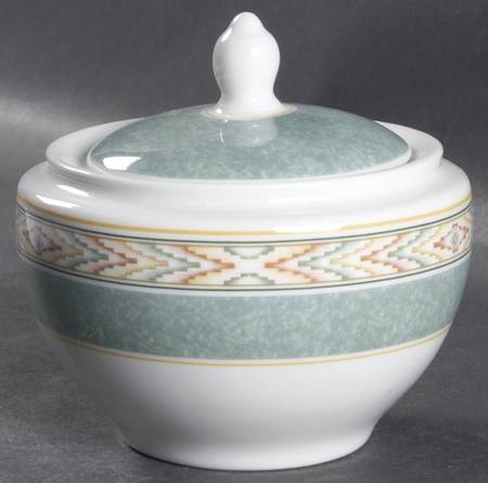 Aztec Sugar Bowl & Lid