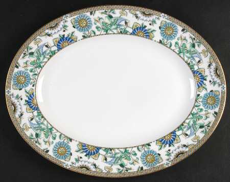 Babylon 14" Oval Serving Platter