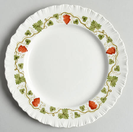 Bacchus Red Salad Plate