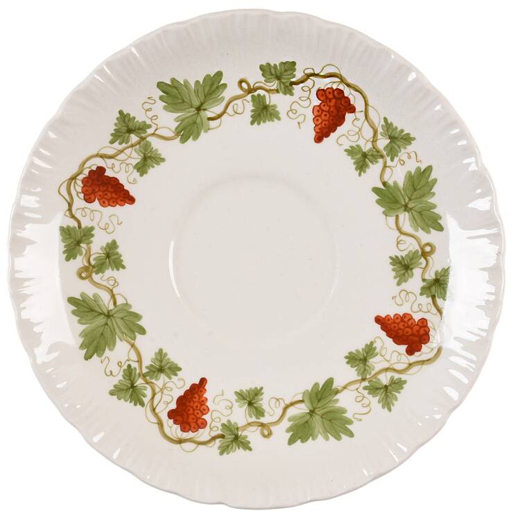 Bacchus Red Saucer