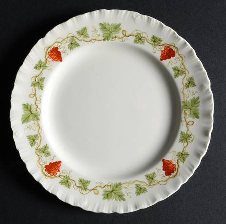 Bacchus Red Bread & Butter Plate