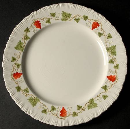 Bacchus Red Luncheon Plate by Wedgwood
