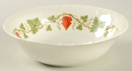Bacchus Red Coupe Cereal Bowl
