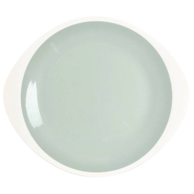 Barlaston Green Handled Cake Plate