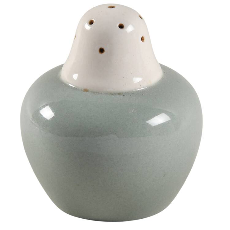 Barlaston Green Pepper Shaker
