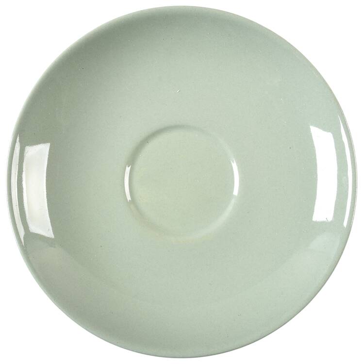 Barlaston Green Saucer for Cream Soup Bowl