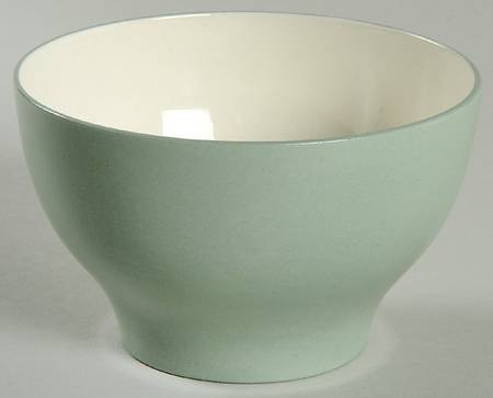Barlaston Green Cranberry Bowl