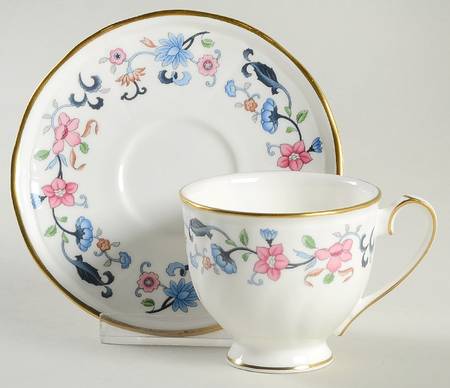 Bainbridge Footed Demitasse Cup & Saucer Set
