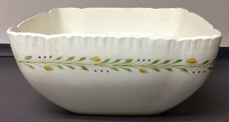 Barley 9" Square Salad Serving Bowl
