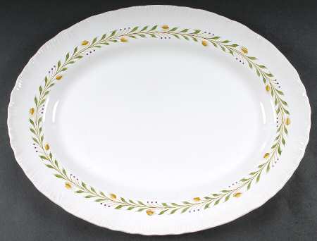 Barley 16" Oval Serving Platter
