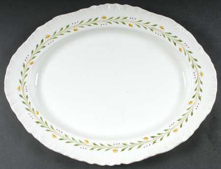 Barley 16" Oval Serving Platter