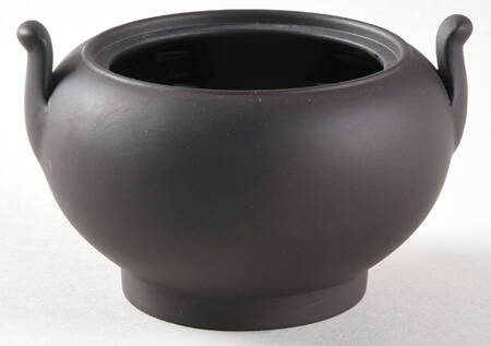 Basalt Black 146 Shape Sugar Bowl No Lid