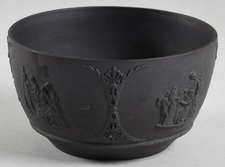 Basalt Black Open Sugar Bowl