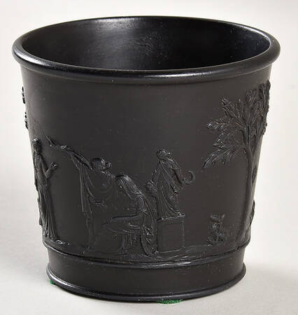 Basalt Black 2" Flower Pot