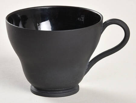 Basalt Black Flat Cup