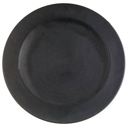 Basalt Black Bread & Butter Plate