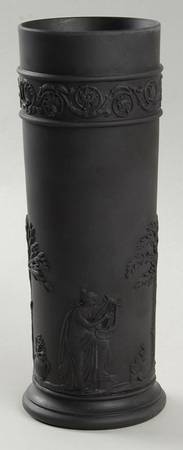 Basalt Black Spill Vase