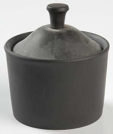 Basalt Black Sugar Bowl & Lid