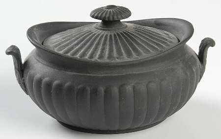 Basalt Black Sugar Bowl & Lid