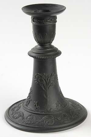 Basalt Black 6" Candlestick