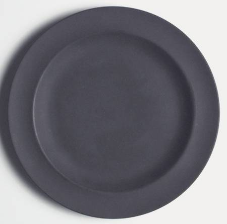 Basalt Black Salad Plate