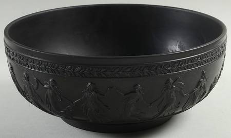 Basalt Black Dancing Hours Bowl